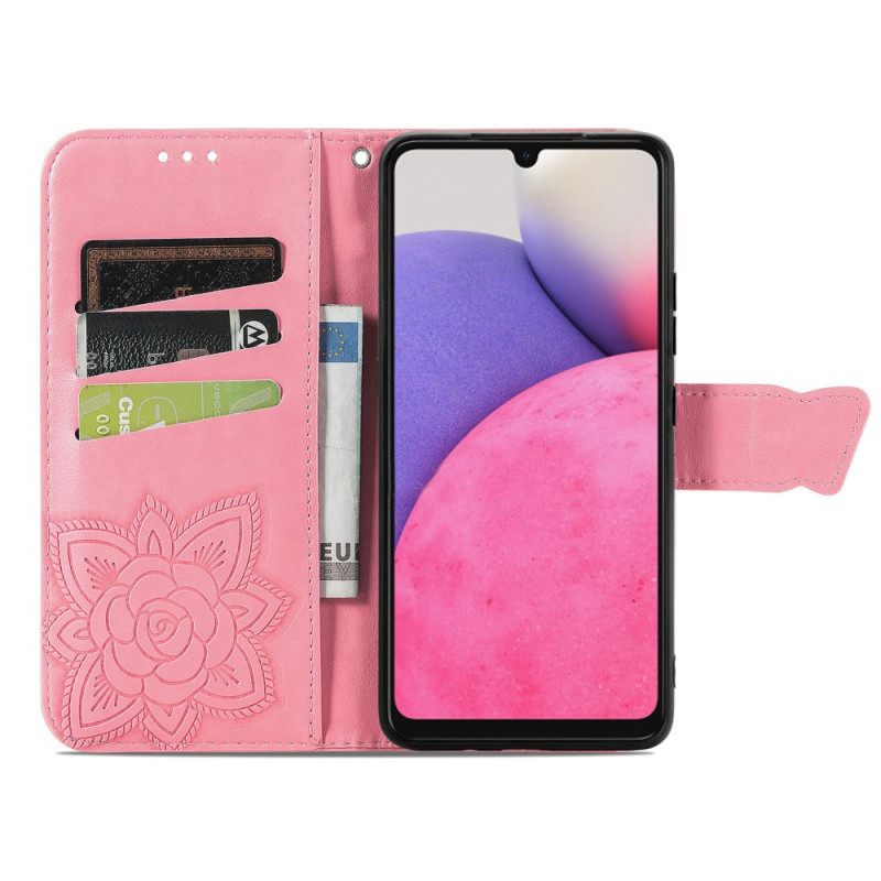 Kotelot Samsung Galaxy A33 5G Half Butterflies