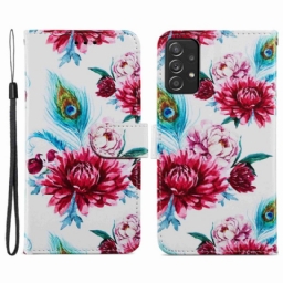 Kotelot Samsung Galaxy A33 5G Intense Flowers