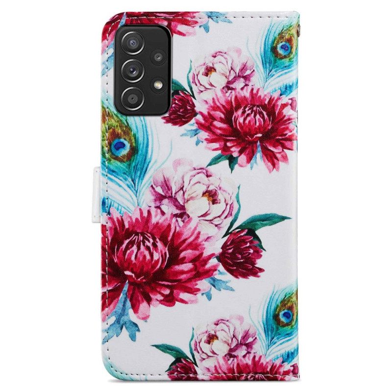 Kotelot Samsung Galaxy A33 5G Intense Flowers