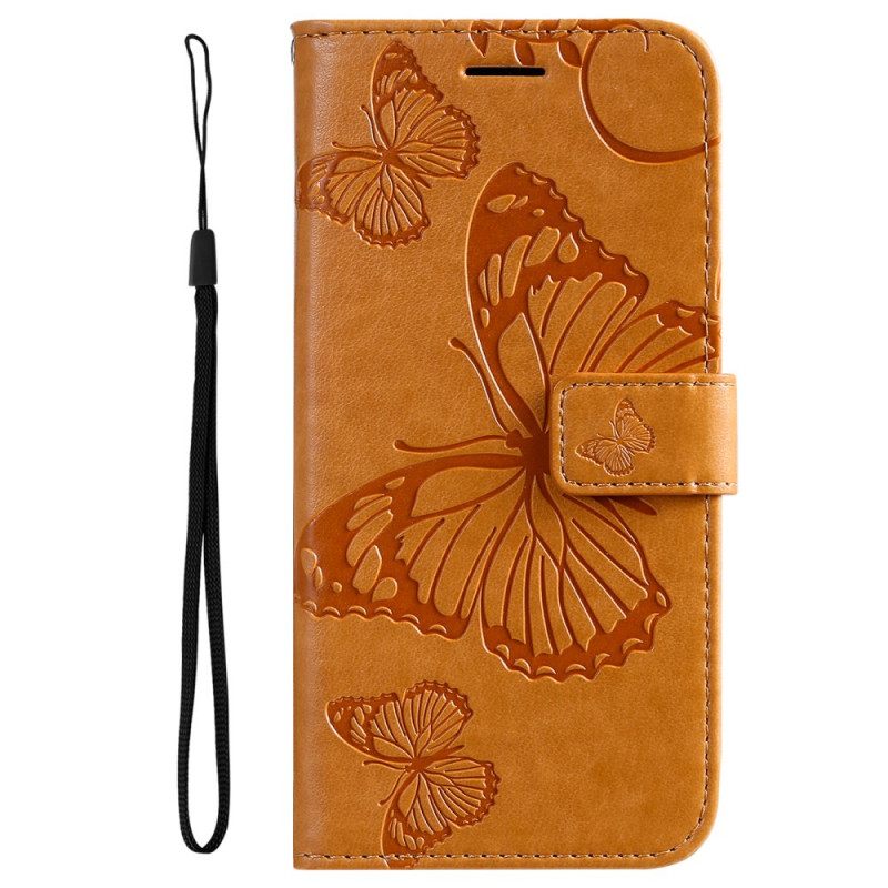 Kotelot Samsung Galaxy A33 5G Suojaketju Kuori Giant Thong Butterflies