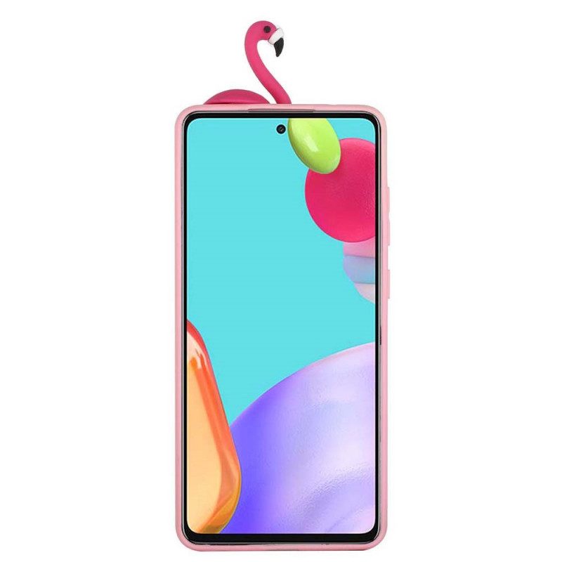 Kuori Samsung Galaxy A33 5G Flamingo 3d