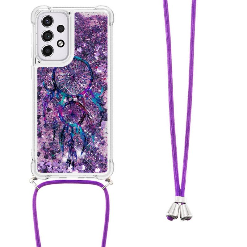 Kuori Samsung Galaxy A33 5G Glitter Dreamcatcher Kiristysnyörillä