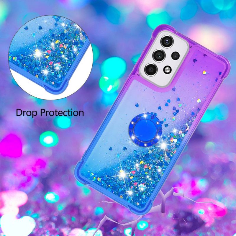 Kuori Samsung Galaxy A33 5G Glitter Ring Tuki