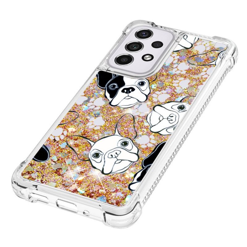 Kuori Samsung Galaxy A33 5G Mr Dog Glitter