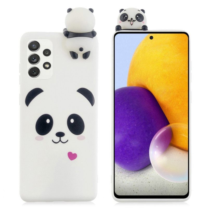 Kuori Samsung Galaxy A33 5G Panda Fun 3d