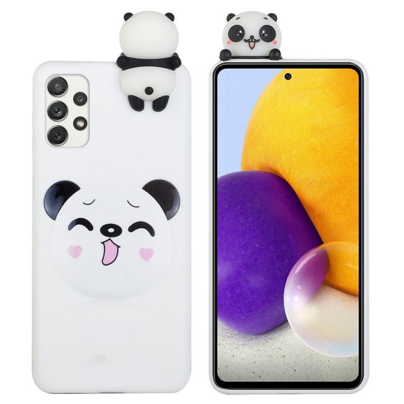 Kuori Samsung Galaxy A33 5G Panda Fun 3d