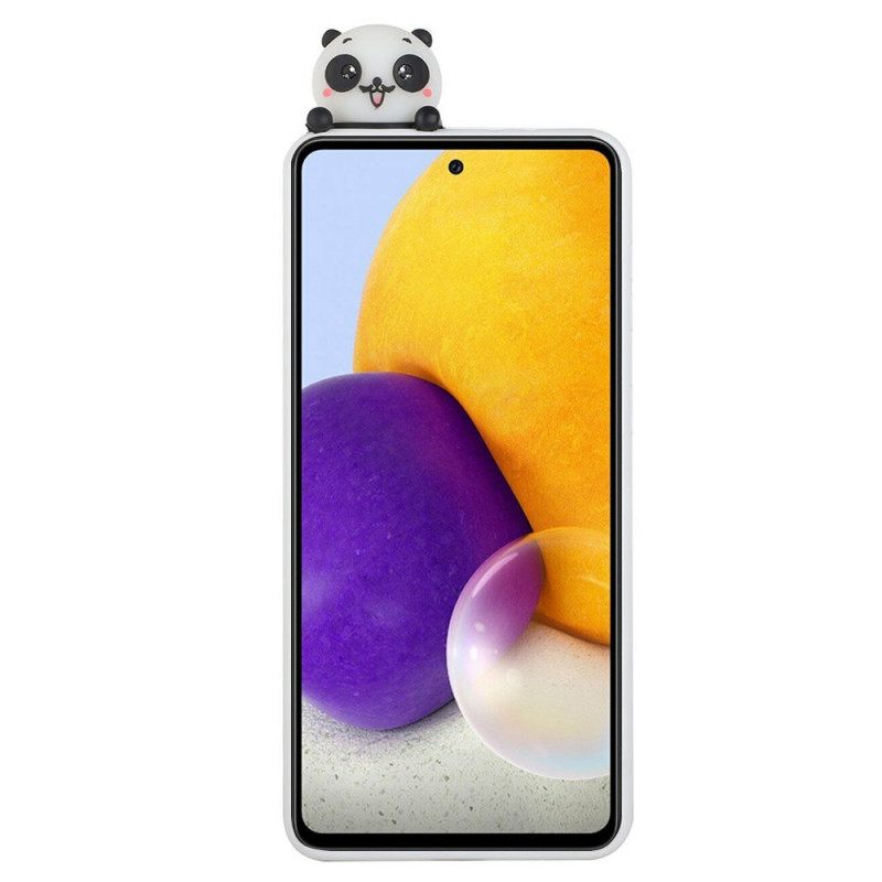 Kuori Samsung Galaxy A33 5G Panda Fun 3d