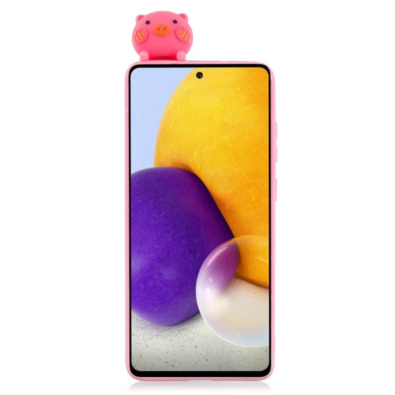 Kuori Samsung Galaxy A33 5G Pig Hyvää Yötä 3d