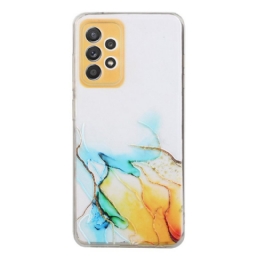 Kuori Samsung Galaxy A33 5G Silicone Marble Effect