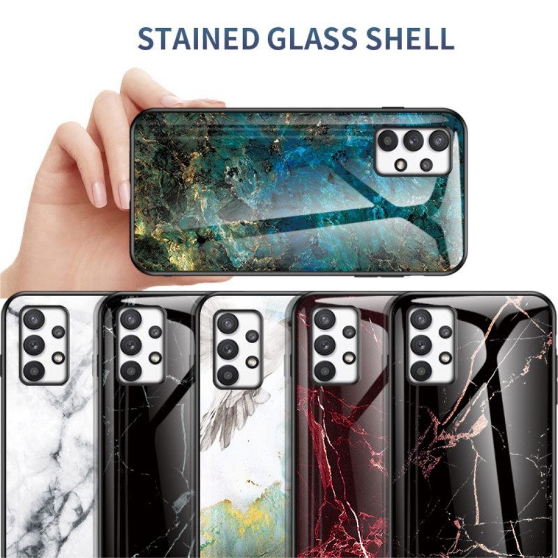 Kuori Samsung Galaxy A33 5G Tempered Glass Marble Colors