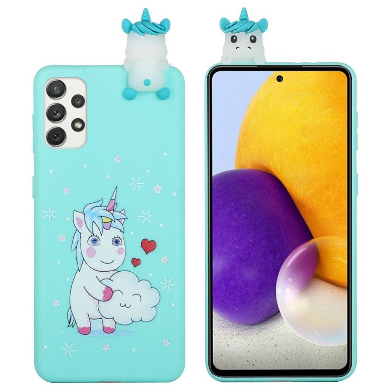 Kuori Samsung Galaxy A33 5G Unicorn Fun 3d