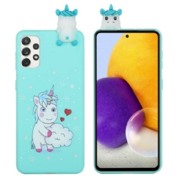 Kuori Samsung Galaxy A33 5G Unicorn Fun 3d