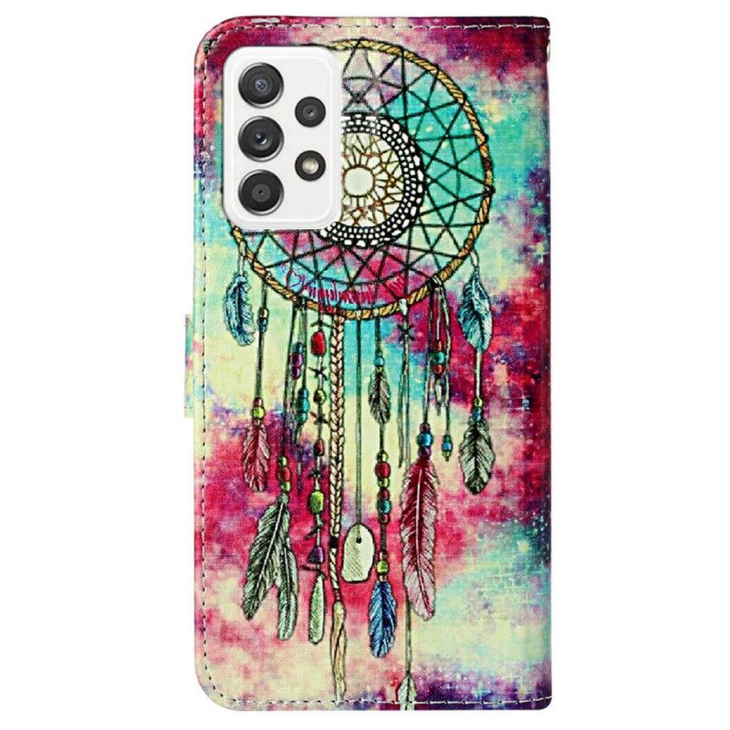 Nahkakotelo Samsung Galaxy A33 5G Dreamcatcher Style