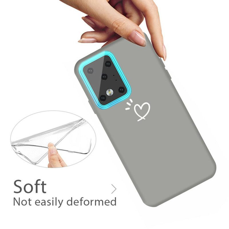 Case Samsung Galaxy S20 Ultra Silicone Beating Heart