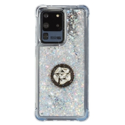 Kuori Samsung Galaxy S20 Ultra Glitter Ring Tuki