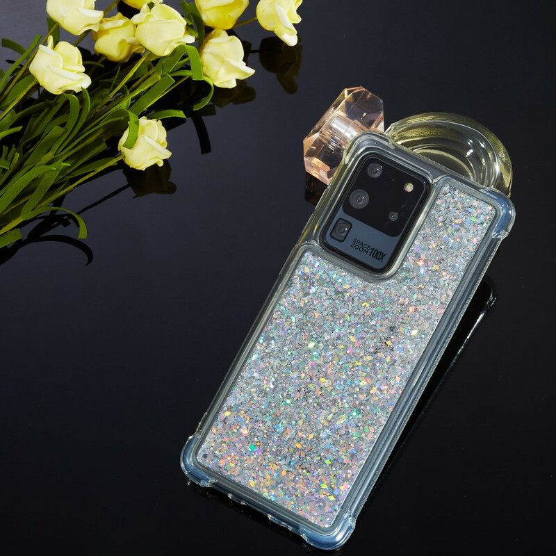 Kuori Samsung Galaxy S20 Ultra Glitter Vahvistetut Kulmat