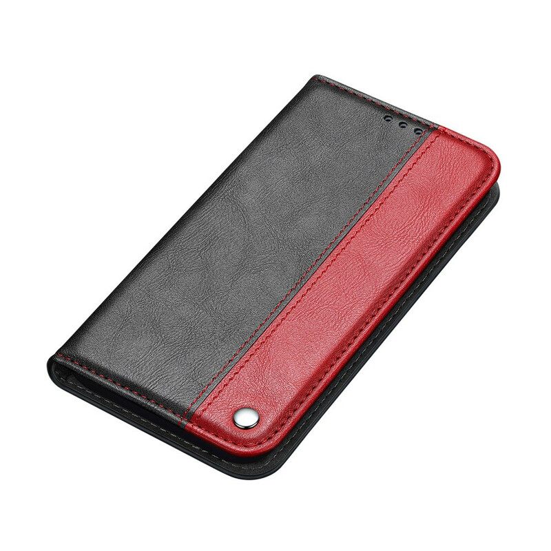 Puhelinkuoret Samsung Galaxy S20 Ultra Kotelot Flip Bicolor Leather Effect