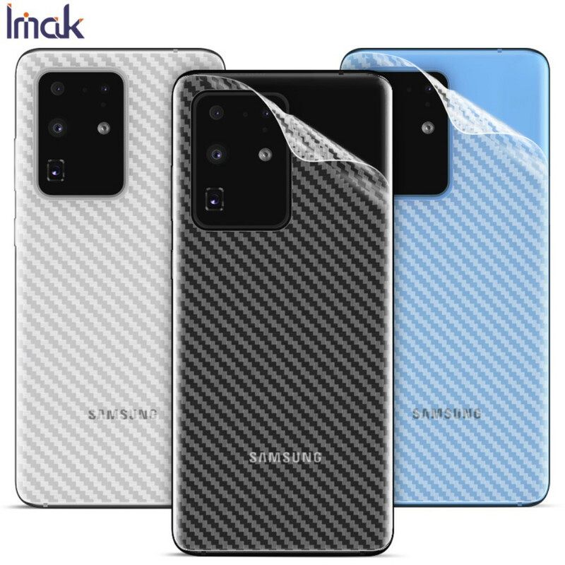 Takakalvo Samsung Galaxy S20 Ultra Style Carbon Imak Kameralle