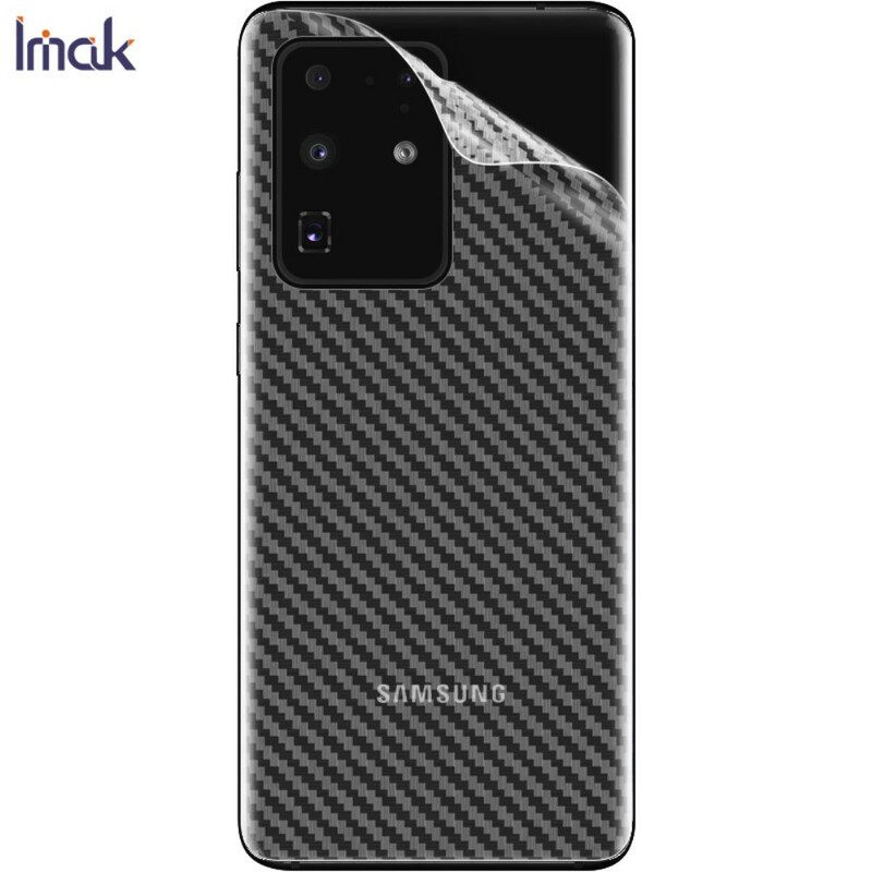 Takakalvo Samsung Galaxy S20 Ultra Style Carbon Imak Kameralle