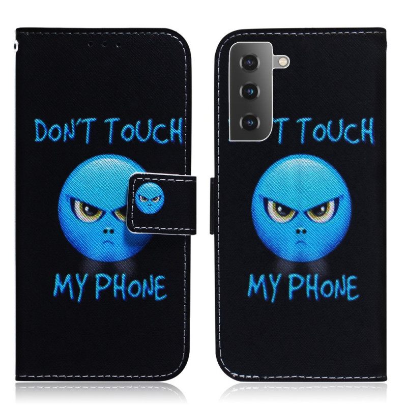 Flip Case Samsung Galaxy S22 5G Emoji Puhelin