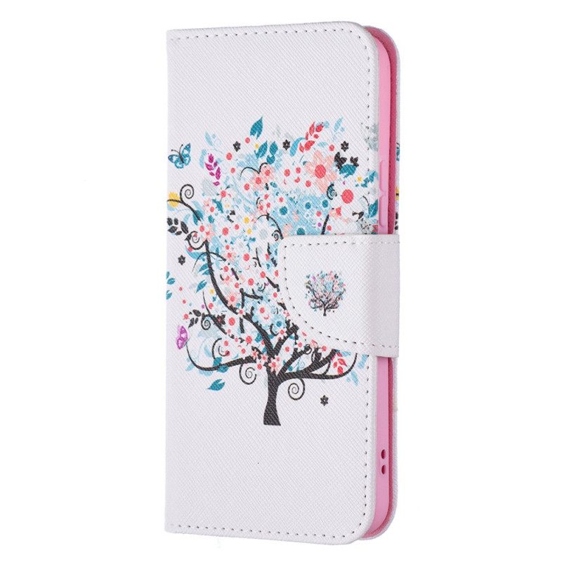 Flip Case Samsung Galaxy S22 5G Kukkapuu