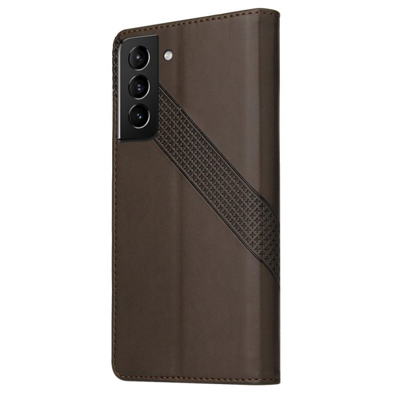 Flip Case Samsung Galaxy S22 5G Nahkaefekti Gq.utrobe