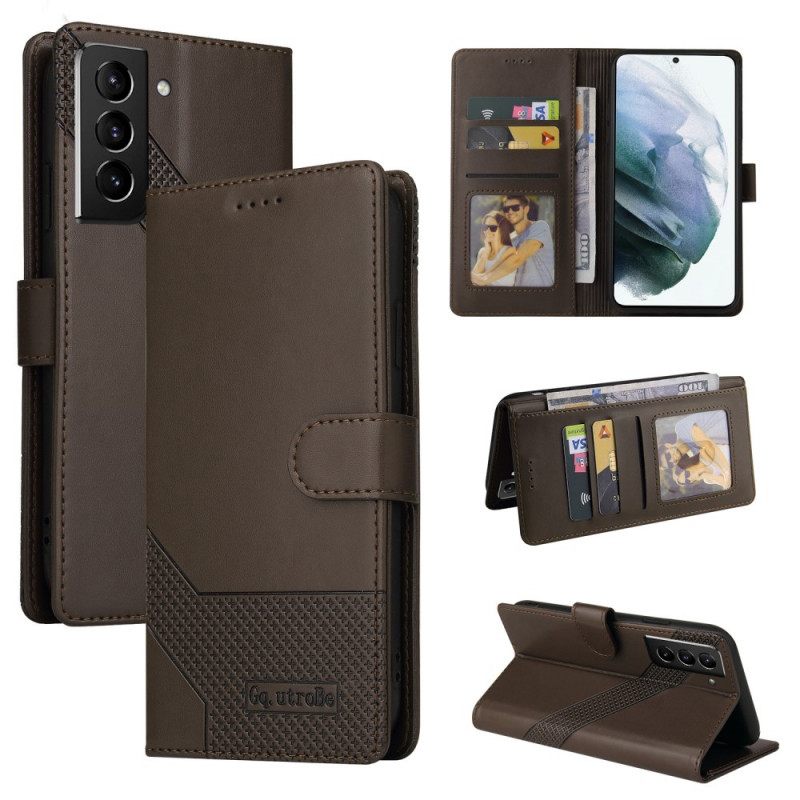 Flip Case Samsung Galaxy S22 5G Nahkaefekti Gq.utrobe