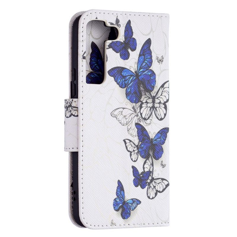 Kotelot Samsung Galaxy S22 5G Butterflies Kings