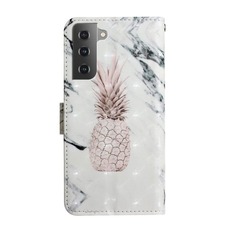 Kotelot Samsung Galaxy S22 5G Light Spot Ananas