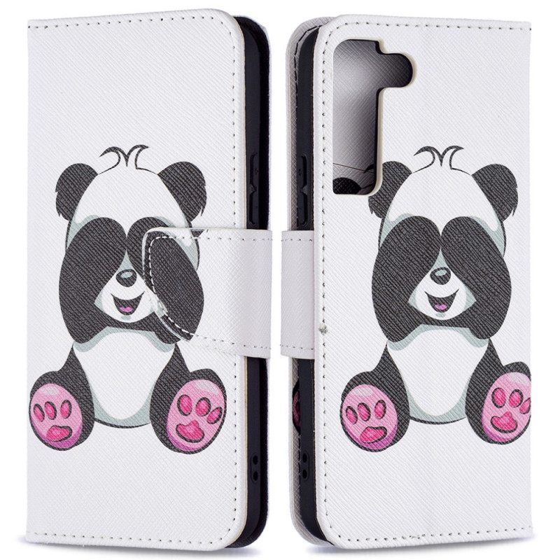 Kotelot Samsung Galaxy S22 5G Panda Hauskaa