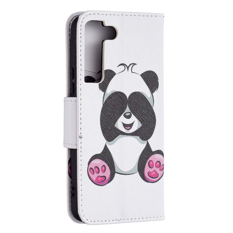 Kotelot Samsung Galaxy S22 5G Panda Hauskaa