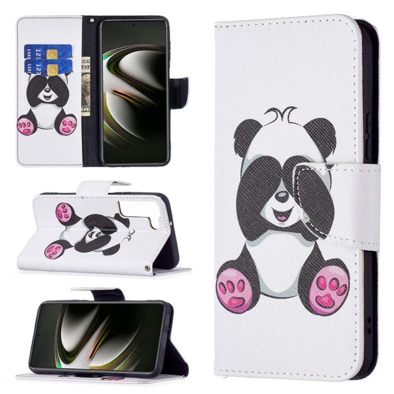 Kotelot Samsung Galaxy S22 5G Panda Hauskaa