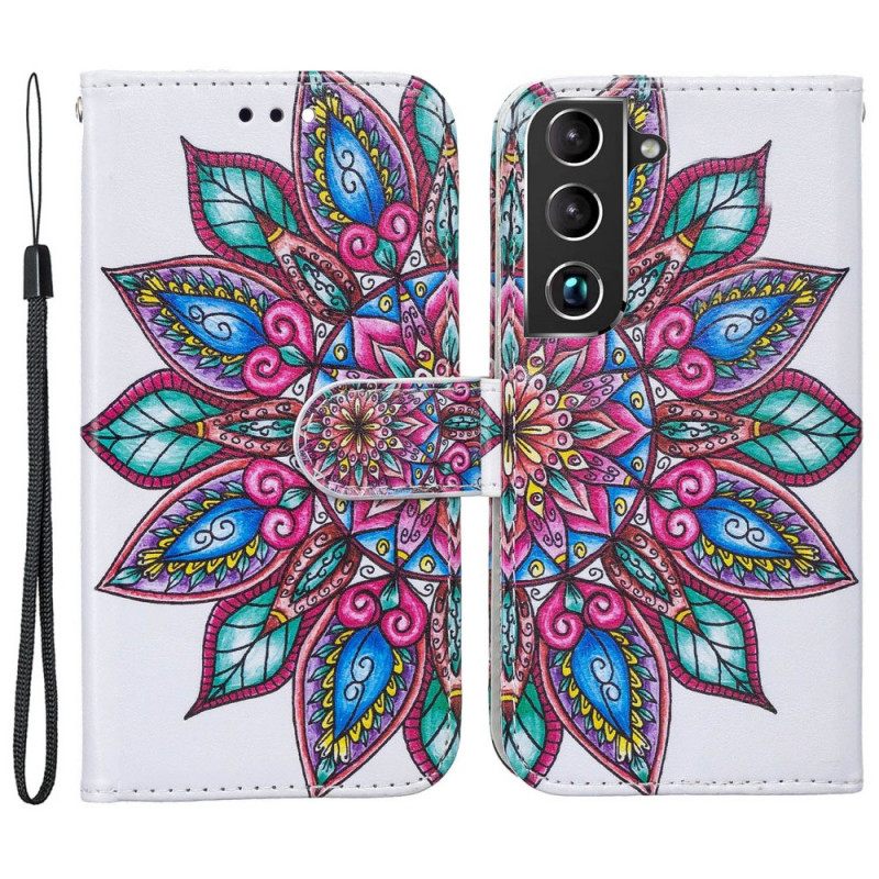 Kotelot Samsung Galaxy S22 5G Piirretty Mandala