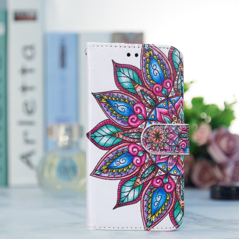 Kotelot Samsung Galaxy S22 5G Piirretty Mandala