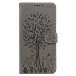 Kotelot Samsung Galaxy S22 5G Tree And Deer