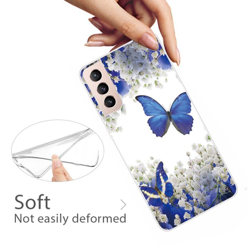 Kuori Samsung Galaxy S22 5G Butterflies Design