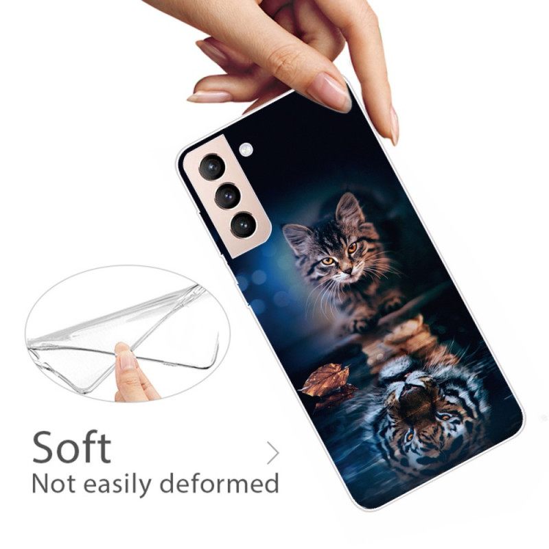 Kuori Samsung Galaxy S22 5G Reflection Cat