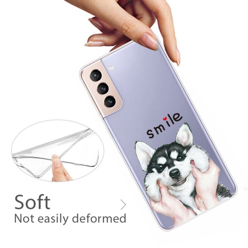 Kuori Samsung Galaxy S22 5G Smile Dog