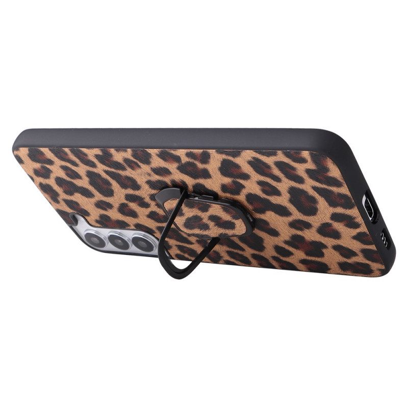 Kuori Samsung Galaxy S22 5G Style Leopard Ring Tuki