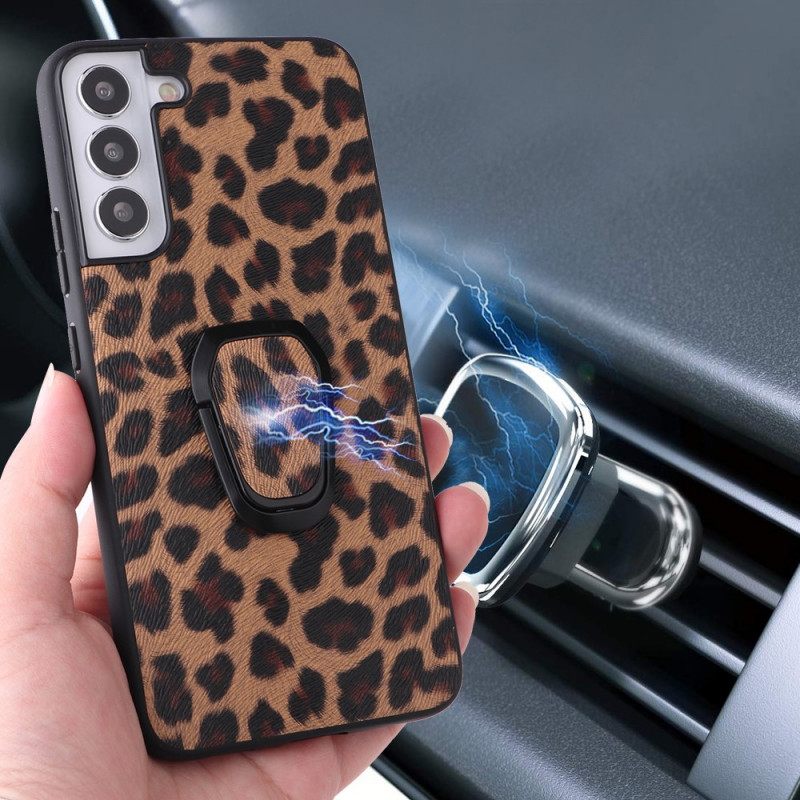 Kuori Samsung Galaxy S22 5G Style Leopard Ring Tuki