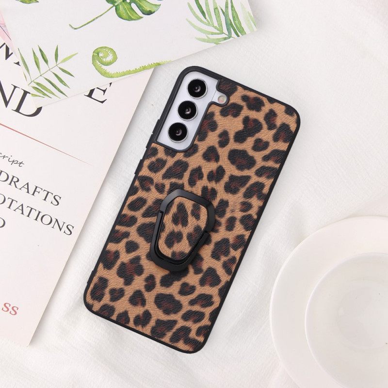 Kuori Samsung Galaxy S22 5G Style Leopard Ring Tuki