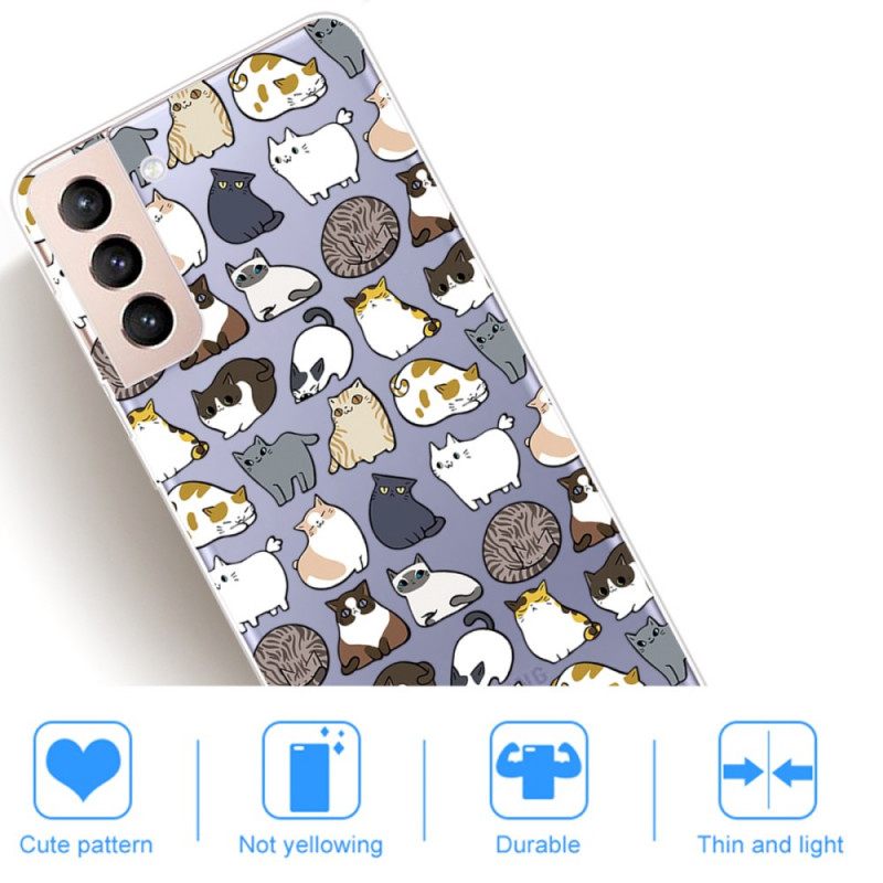 Kuori Samsung Galaxy S22 5G Top Cats