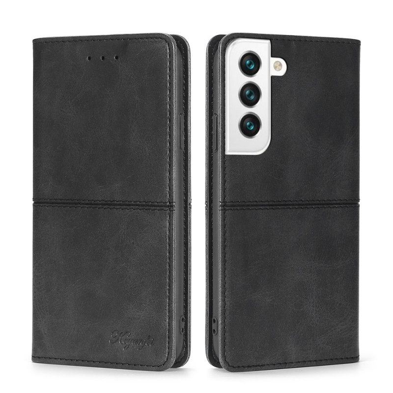 Puhelinkuoret Samsung Galaxy S22 5G Kotelot Flip Style Leather Couture