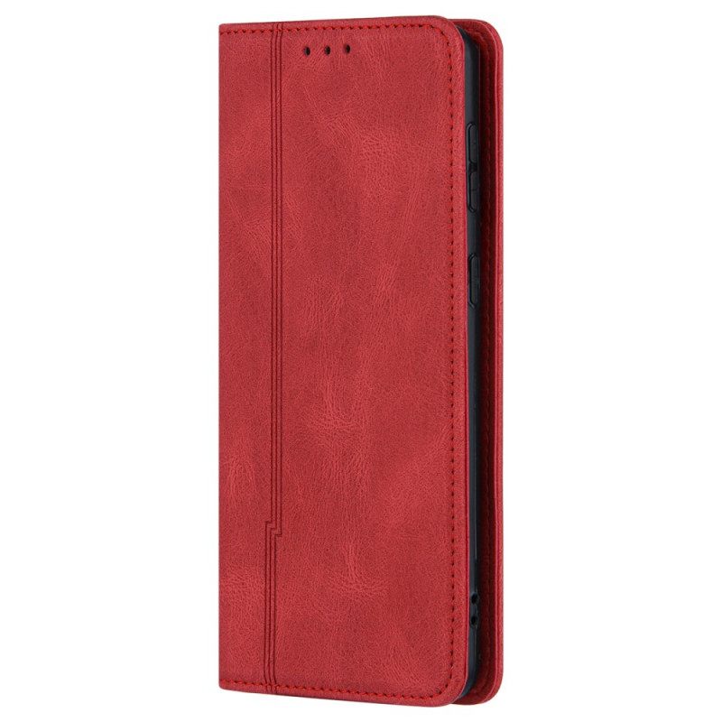 Puhelinkuoret Samsung Galaxy S22 5G Kotelot Flip Style Leather Line