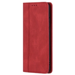 Puhelinkuoret Samsung Galaxy S22 5G Kotelot Flip Style Leather Line