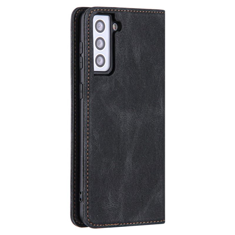 Puhelinkuoret Samsung Galaxy S22 5G Kotelot Flip Style Leather Line