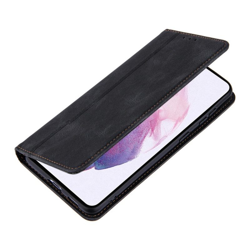 Puhelinkuoret Samsung Galaxy S22 5G Kotelot Flip Style Leather Line