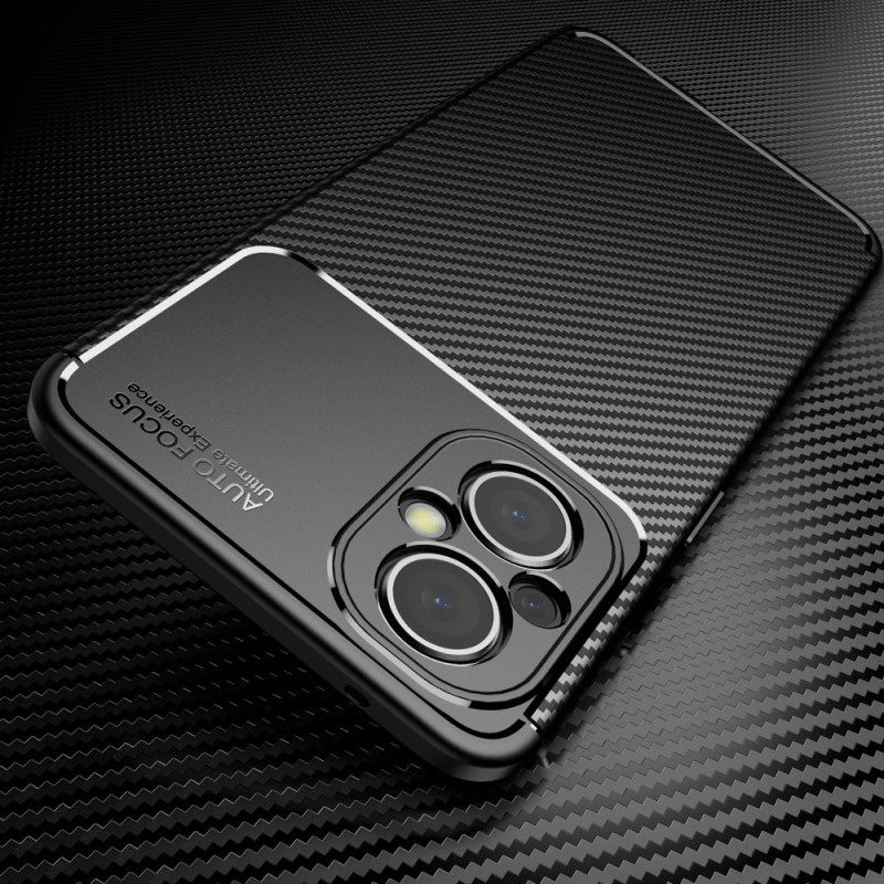 Case Oppo Reno 8 Lite Joustava Hiilikuitu