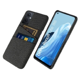 Kuori Oppo Reno 8 Lite Kangaskorttikotelo