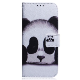 Nahkakotelo Oppo Reno 8 Lite Panda